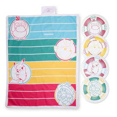 Pokémon Summer Days Plates & Picnic Blanket Bundle