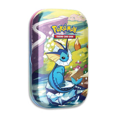 Pokémon TCG: Scarlet & Violet-Prismatic Evolutions Mini Tin (Vaporeon)