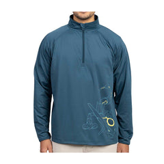 Rayquaza Pokémon Clubhouse Quarter-Zip Pullover Sweatshirt - Men