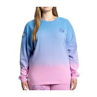 Analog Beats Lo-Fi Loungewear Pink & Blue Long-Sleeve Jersey - Women