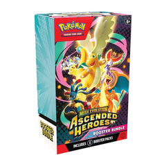 Pokémon TCG: Mega Evolution-Ascended Heroes Booster Bundle (6 Packs)
