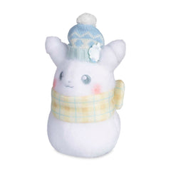 Pikachu Snowman Snowy Softies Plush - 6 ¾ In.