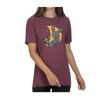 Light of the Moon: Umbreon Heather Red Relaxed Fit Crew Neck T-Shirt - Adult
