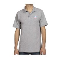 Pikachu Pokémon Sports Gray Polo Shirt - Adult