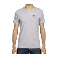 Running Pikachu Pokémon Sports Heather Gray Fitted Crew Neck T-Shirt - Men