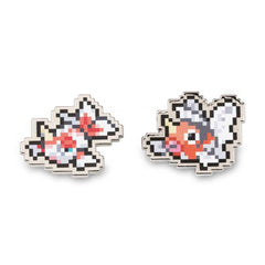 Goldeen & Seaking Pokémon Pixel Pins (2-Pack)
