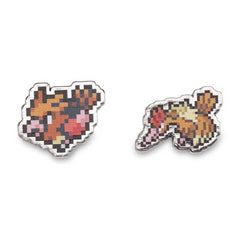 Spearow & Fearow Pokémon Pixel Pins (2-Pack)