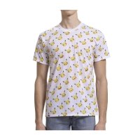 Pokémon Mood Collection: Pikachu Moods White Fitted Crew Neck T-Shirt - Adult