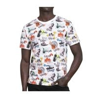 Pokémon Region Tour White Allover-Print T-Shirt - Adult