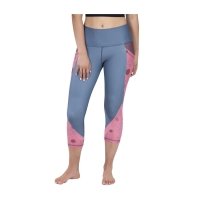 Porygon Geometry Blue 3/4 Length Leggings - Adult