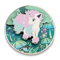 Galarian Ponyta Forest Path Pokémon Spinning Scenes Pin