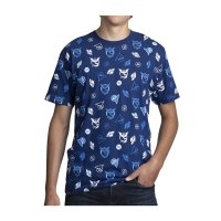 Team Mystic Pokémon GO Teams Allover-Print Relaxed Fit Crew Neck T-Shirt - Adult