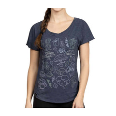 Leafeon & Friends Pokémon Nature: Spring Dark Blue Dolman T-Shirt - Women