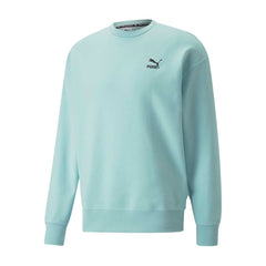 PUMA × Pokémon: Venusaur, Charizard & Blastoise Light Aqua Fleece Relaxed Fit Crew Neck Sweatshirt - Adult