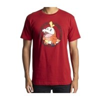 Fuecoco Garnet Relaxed Fit Crew Neck T-Shirt - Adult