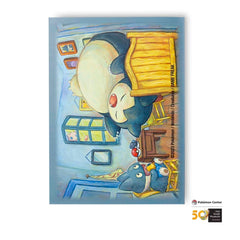 Pokémon Center × Van Gogh Museum: Munchlax & Snorlax Inspired by The Bedroom Card Sleeves (65 Sleeves)