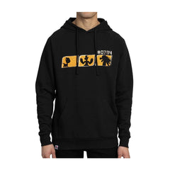 Kommo-o Powerhouse Pokémon Sleek Black Pullover Hoodie - Adult