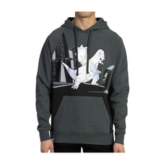 Baxcalibur Powerhouse Pokémon Sleek Gray Pullover Hoodie - Adult