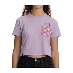 Espeon Peek-a-Pokémon Pocket Crop T-Shirt - Women