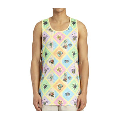 Pokémon Lazy Summer Allover-Print Fitted Tank Top - Men