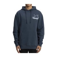 Slowpoke Slopes Pokémon Holiday Navy Pullover Hoodie - Adult
