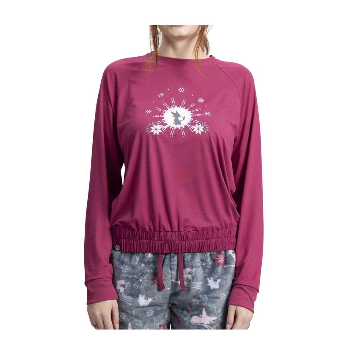 Espeon Magenta Long-Sleeve T-Shirt - Women