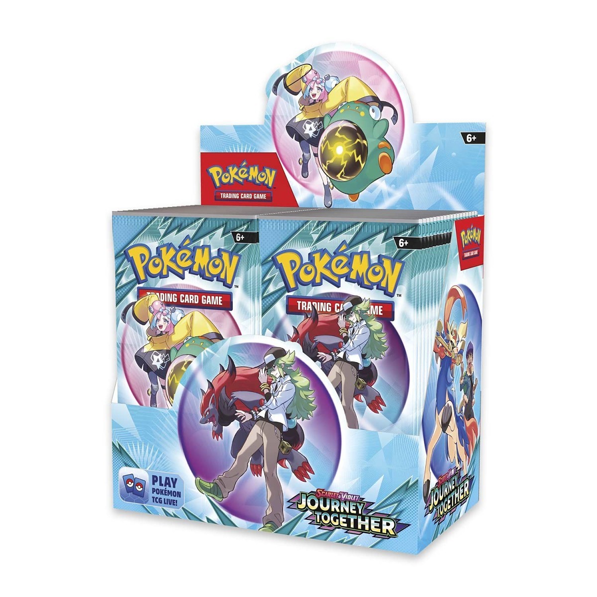 Pokémon TCG: Scarlet & Violet-Journey Together Enhanced Booster Display Box (36 Packs & 1 Promo Card)