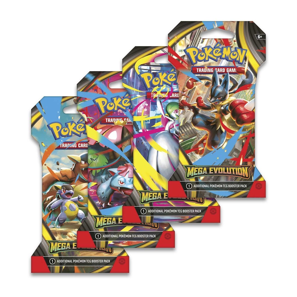 Pokémon TCG: Mega Evolution Sleeved Booster Pack (10 Cards)