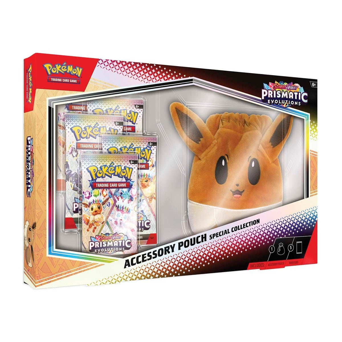 Pokémon TCG: Scarlet & Violet-Prismatic Evolutions Accessory Pouch Special Collection