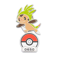 Chespin Pokémon Gallery Pin
