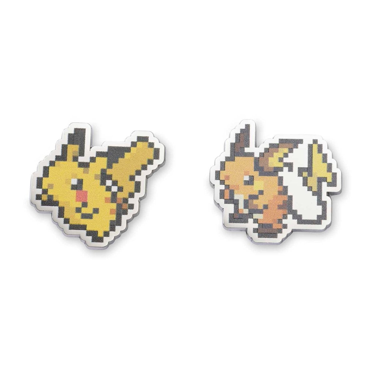 Pikachu & Raichu Pokémon Pixel Pins (2-Pack)