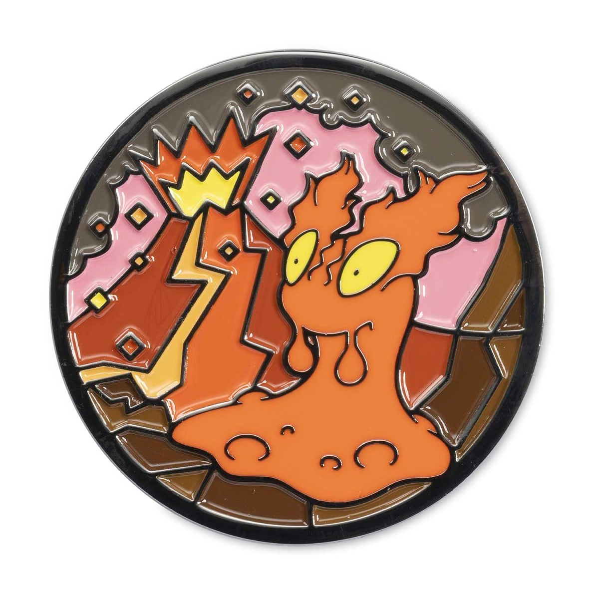 Slugma Pokémon Monthly Pins: Habitat Pin (7 of 12)