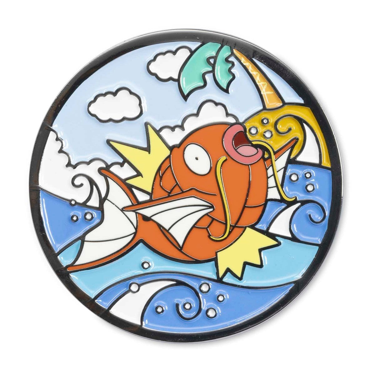 Magikarp Pokémon Monthly Pins: Habitat Pin (5 of 12)