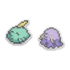 Gulpin & Swalot Pokémon Pixel Pins (2-Pack)