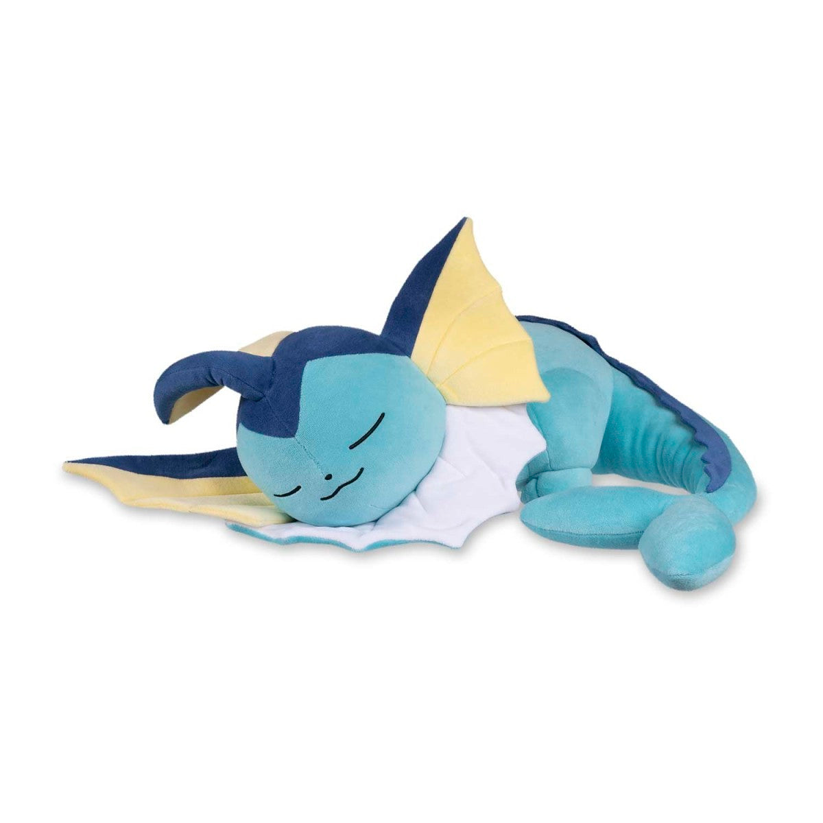 Sleeping Vaporeon Poké Plush - 21 In.