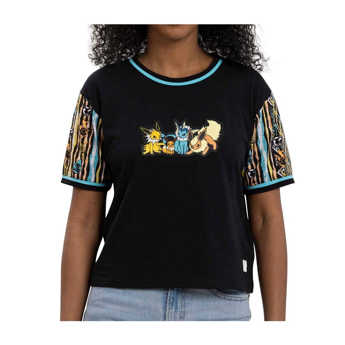 Eevee Evolutions: Eevee & Friends Crew Neck T-Shirt - Women