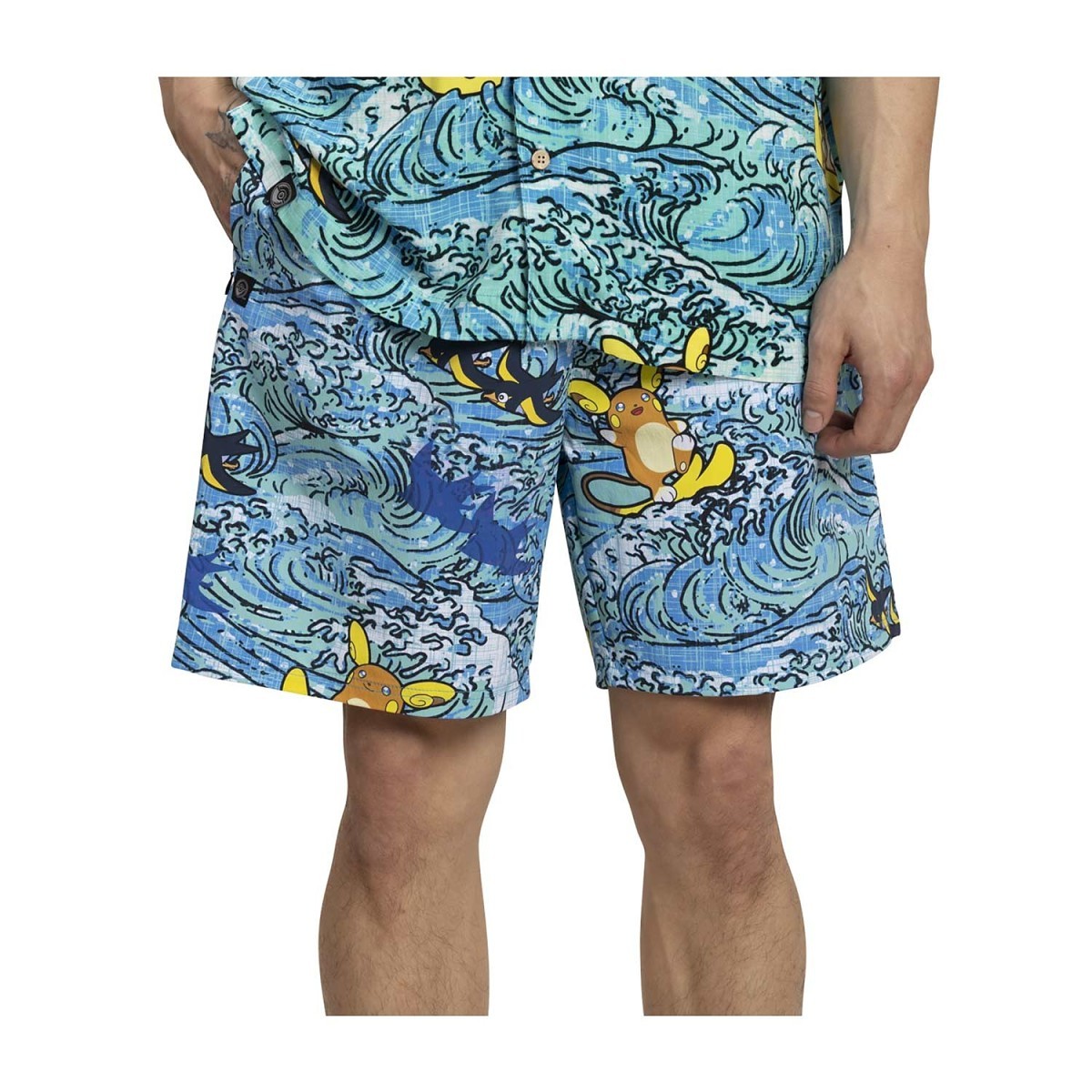 Pokémon Tropical Whitecap Cruising Shorts - Men
