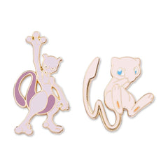 Mewtwo & Mew Pokémon Pins (2-Pack)
