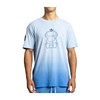 Analog Beats Lo-Fi Loungewear Blue Short-Sleeve T-Shirt - Adult