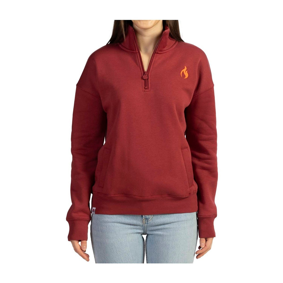 Fire-Type First Partners Quarter-Zip Pullover Sweatshirt - Women