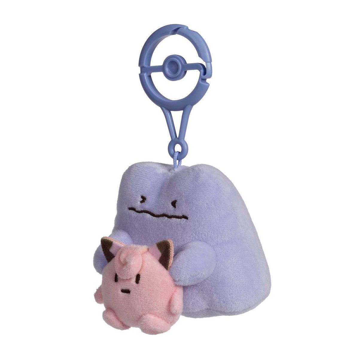 Ditto (Lonely) Pokémon Natures Plush Key Chain