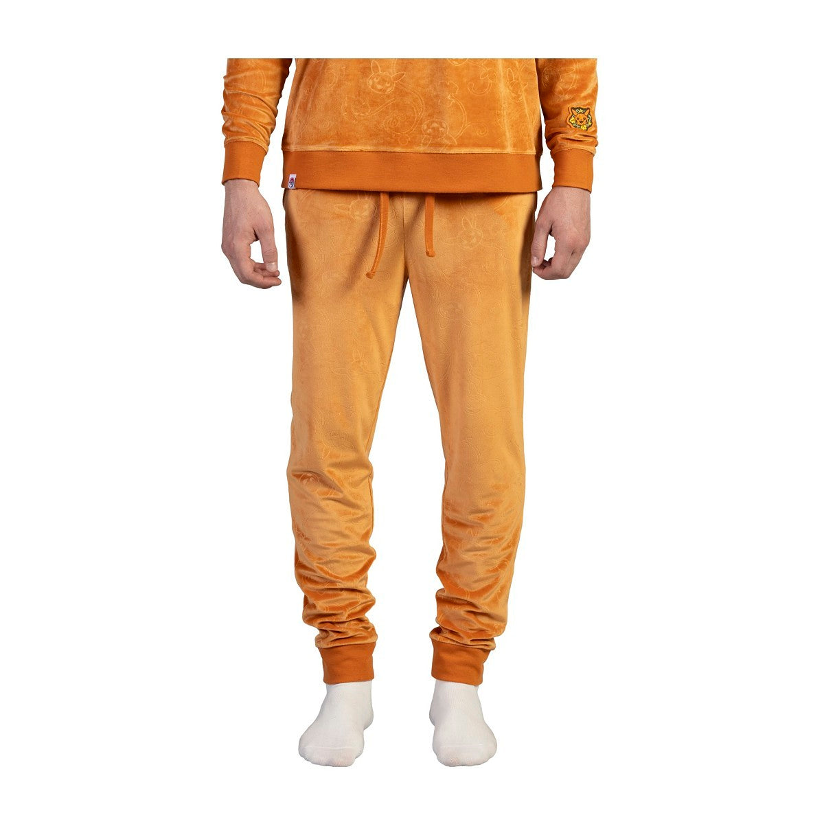 Pumpkin Pikachu Orange Sleep Pajama Jogger Pants - Men