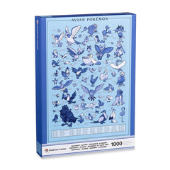 Pokémon Researcher: Avian Pokémon Puzzle (1,000 Pieces)
