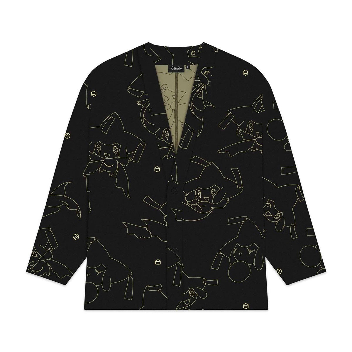 Pokémon × Dolly Noire: Jirachi Black Cardigan - Adult