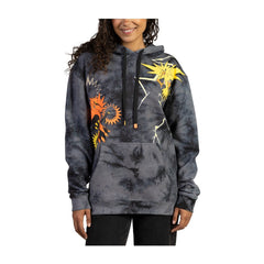 New! Zapdos & Galarian Zapdos Black Pullover Hoodie - Adult