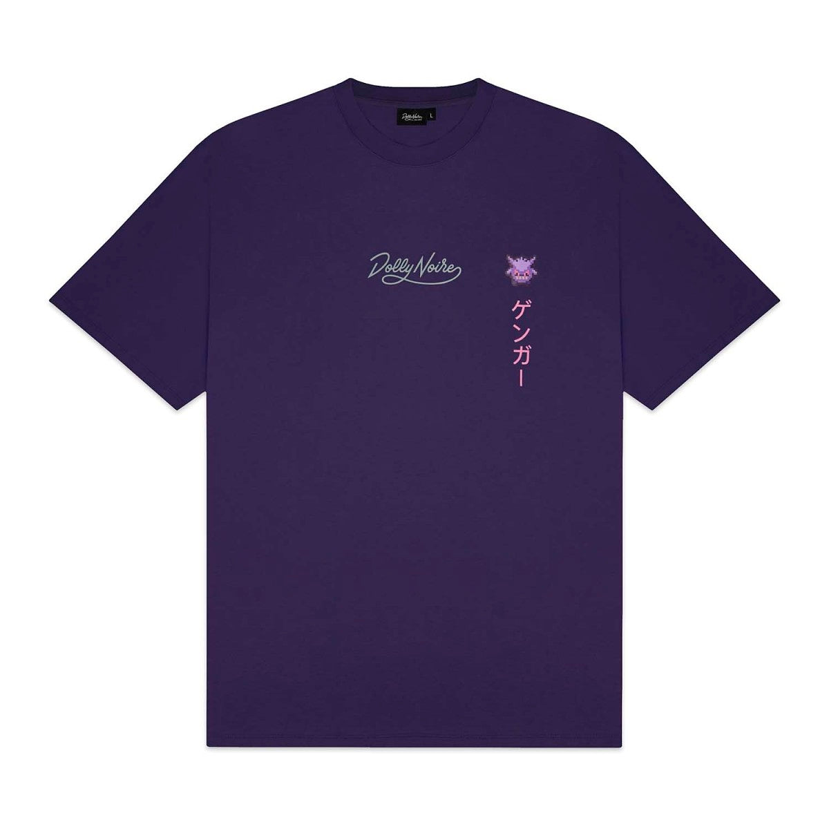Pokémon × Dolly Noire: Pixel Gengar T-Shirt - Adult