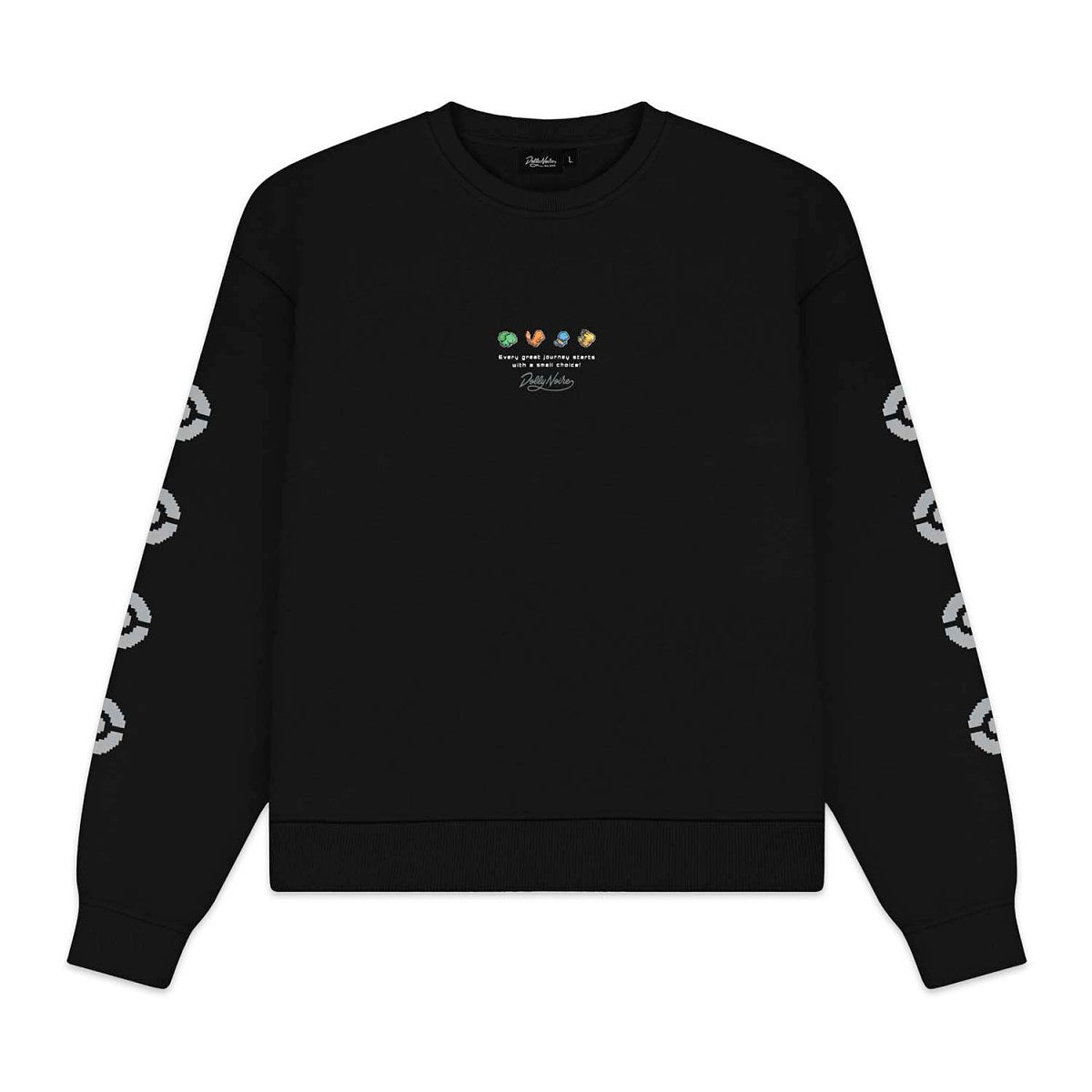 Pokémon × Dolly Noire: Pixel First Partner Pokémon Sweater - Adult