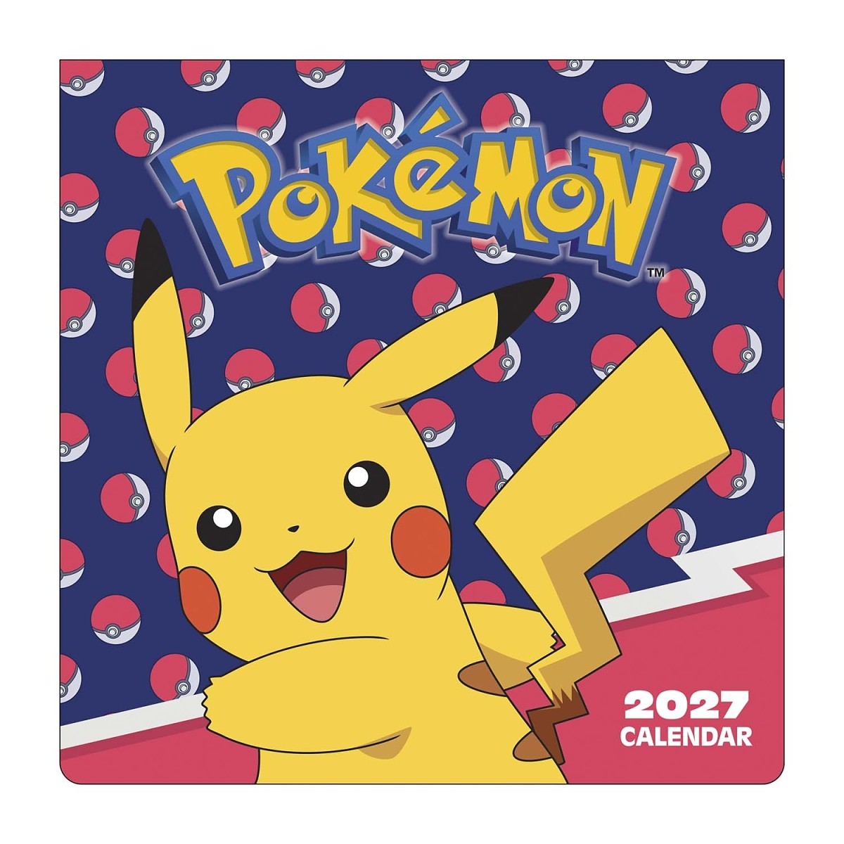 New! Pokémon 2027 Wall Calendar