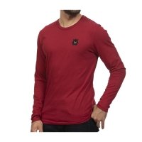 Eyes of Gengar Red Fitted Long-Sleeve T-Shirt - Adult