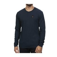 Eyes of Gengar Navy Fitted Long-Sleeve T-Shirt - Adult